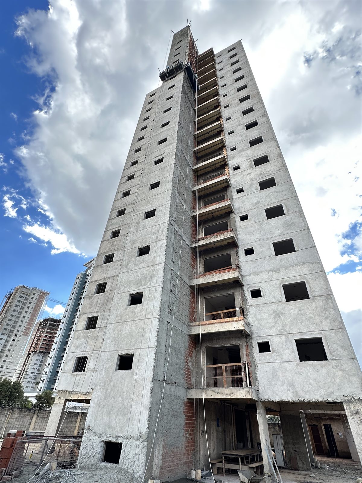Obra em execução acompanhada pela BRL